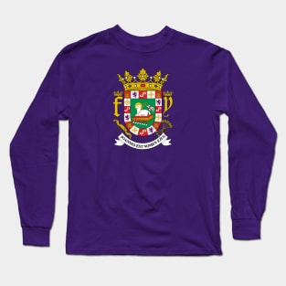 Puerto Rican shield Long Sleeve T-Shirt